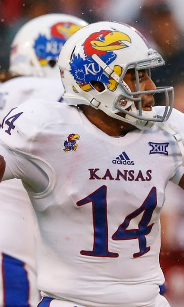 Jayhawks slump against Sooners with 44-7 loss in driving rain